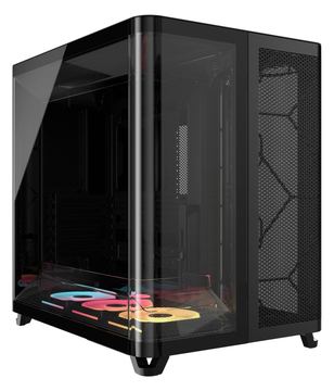 Corsair Air 5400 LX-R LINK Tempered Glass Mid-Tower Black - Tower - ATX von LumaTech