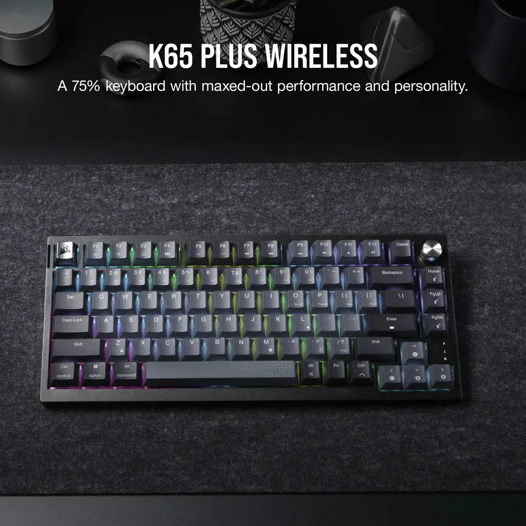 Corsair CH-91D401L-DE - Tastatur - TL: Deutsch, QWERTZ, Ansicht 2