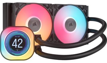 Corsair CPC Corsair AIO iCUE LINK TITAN 240 RX LCD AIO - CPU-Kühler von LumaTech