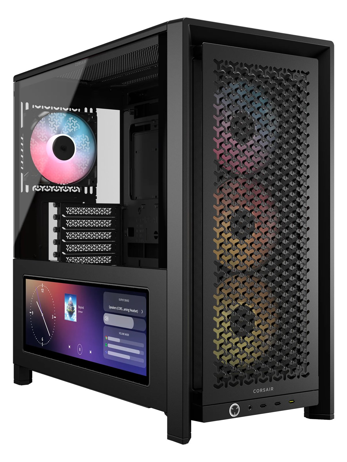 Corsair Frame 4000D LCD RS Performance Mid-Tower Black - Tower - ATX von LumaTech