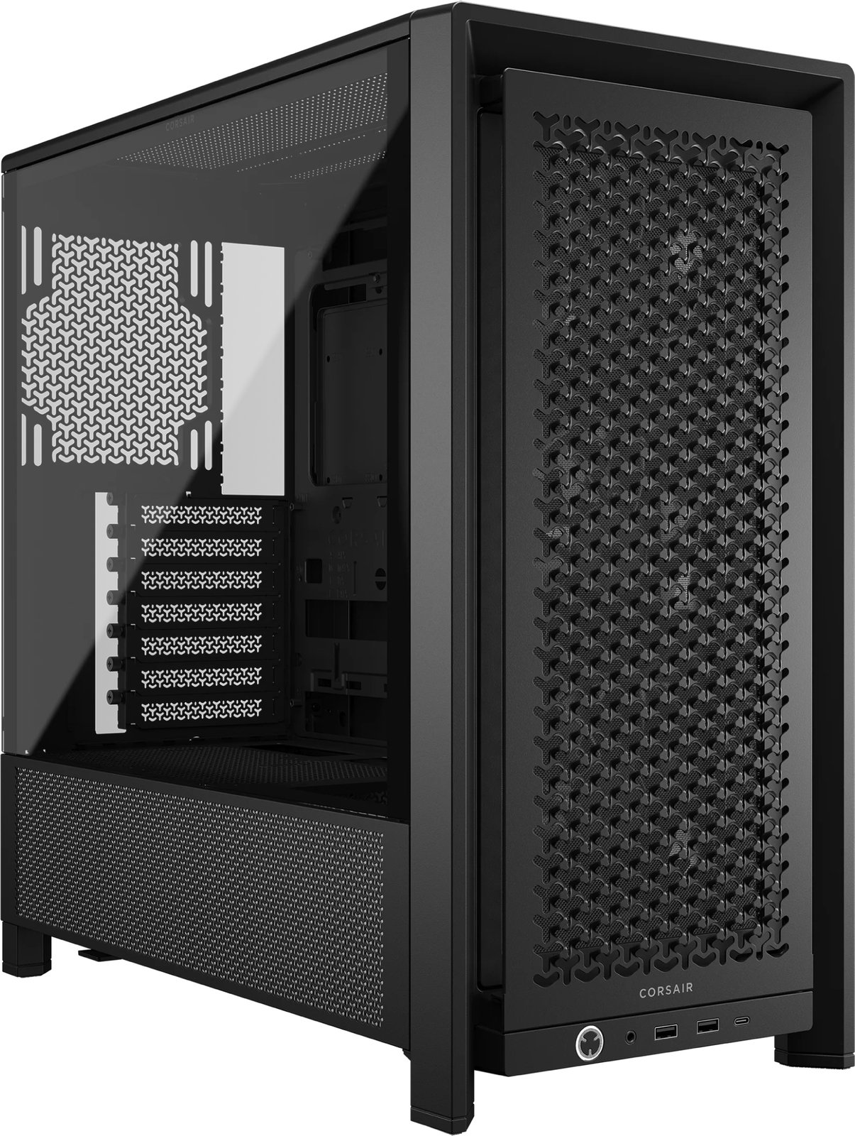 Corsair FRAME 4000D RS - Midi-Tower Gaming - E-ATX - Seitenteil mit Fenster - keine Spannungsversorgung (ATX) - Schwarz von LumaTech