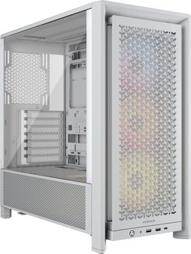 Corsair FRAME 4000D RS ARGB - Midi-Tower Gaming - E-ATX - Seitenteil mit Fenster (gehärtetes Glas) - Weiß von LumaTech