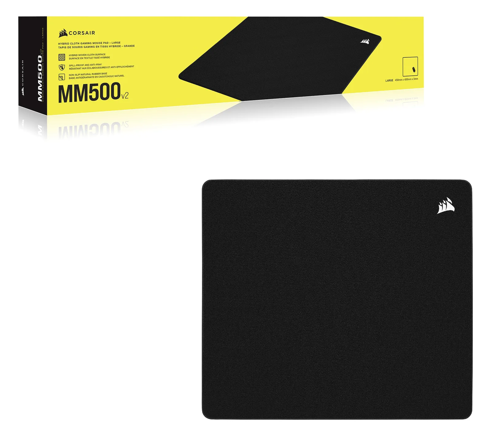 Corsair Gaming Mousepad MM500 v2-L, Ansicht 2
