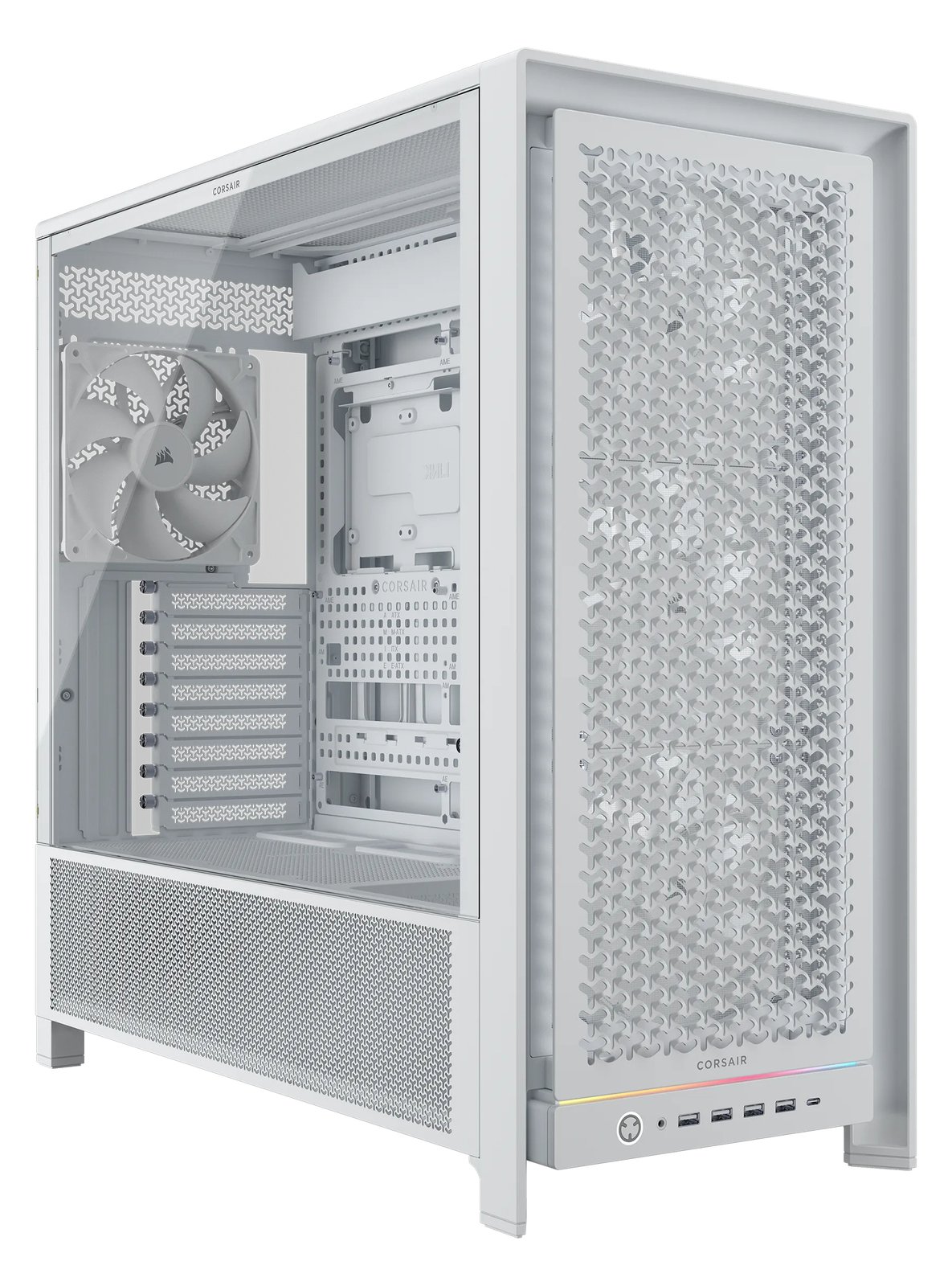 Corsair Geh Midi Frame 5000D Airflow Case White - Tower - ATX von LumaTech