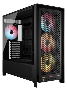 Corsair Geh Midi Frame 5000D RS ARGB Airflow Case Black - Tower - ATX von LumaTech