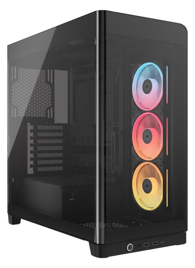 Corsair iCUE LINK FRAME 4500X LX-R RGB - Mid tower - E-ATX - Seitenteil mit Fenster (gehärtetes Glas) von LumaTech
