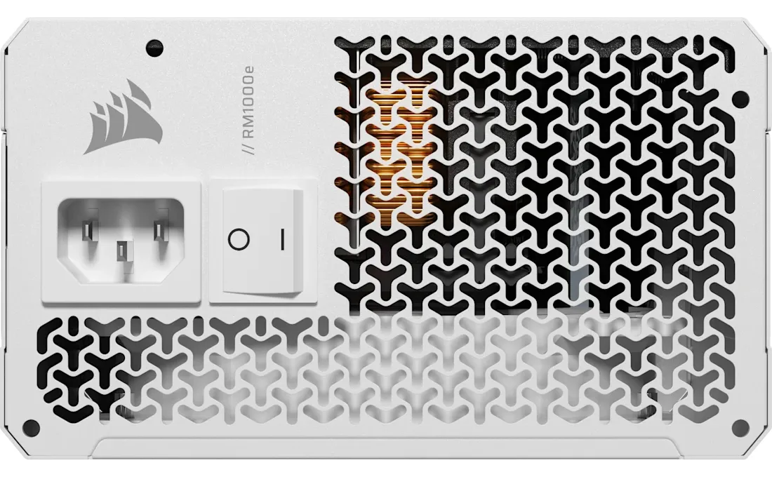 Corsair PSU RMe White 1000W 80+Gold FM ATX3.1 2025 - PC-/Server Netzteil - ATX, Ansicht 2