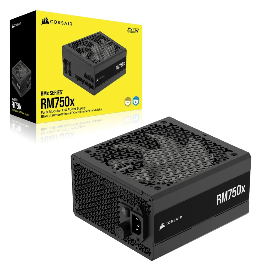 Corsair RMx Series RM750x - Netzteil (intern), Ansicht 3