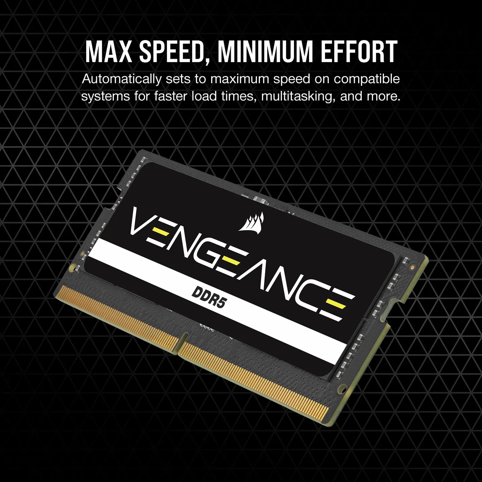 Corsair Vengeance - DDR5 - Modul - 32 GB - SO DIMM 262-PIN, Ansicht 4