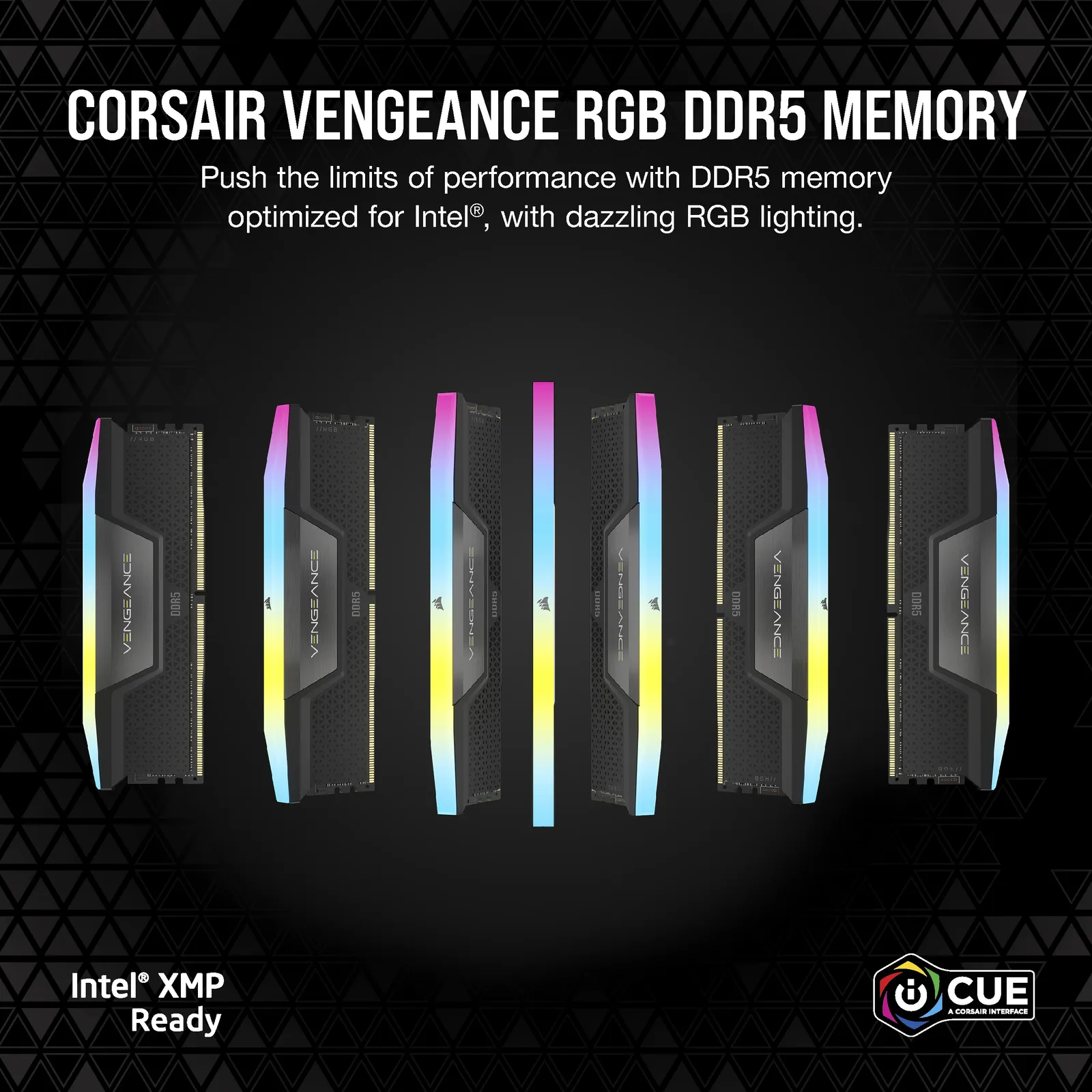 Corsair Vengeance RGB - DDR5 - Kit - 16 GB: 2 x 8 GB, Ansicht 2