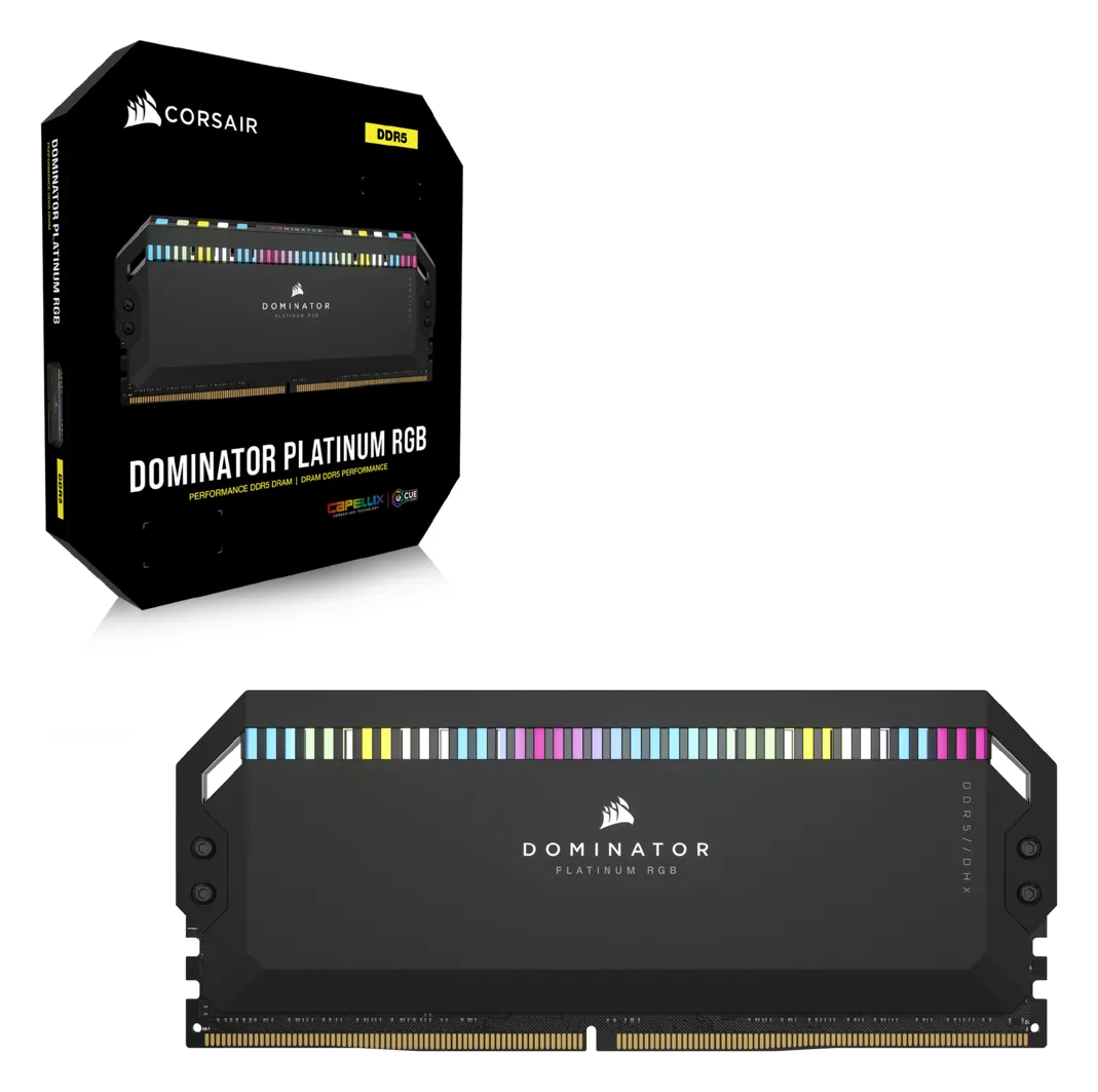 Corsair Vengeance RGB - DDR5 - Kit - 32 GB: 2 x 16 GB - grau 6000 MHz, Ansicht 2