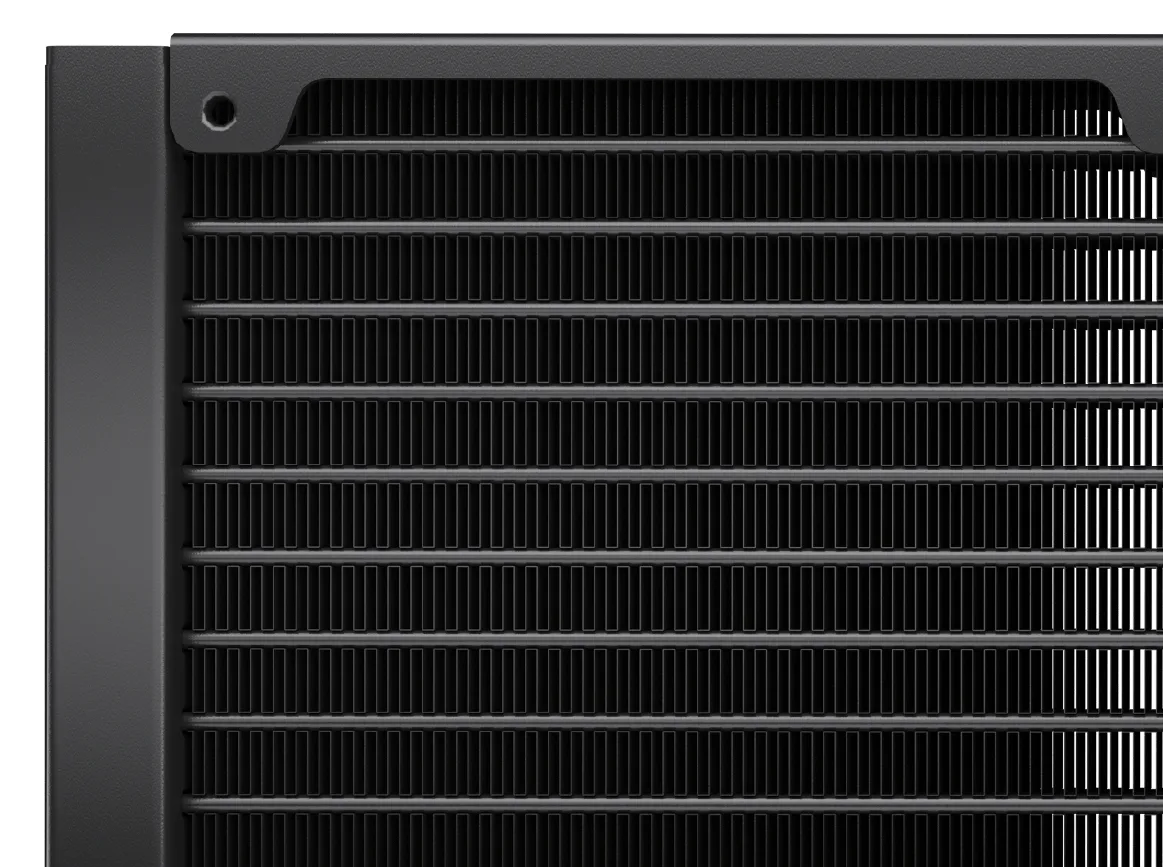 Cougar CPU Wasserkühlung Poseidon Elite 360 ARGB Schwarz - AMD Sockel AM3 (Ph. II/Ath. II) - AMD Sockel AM4 (Ryzen), Ansicht 6