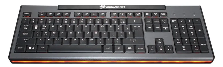 Cougar Gaming Tastatur 200K - Tastatur - TL: US, QWERTY, Ansicht 3