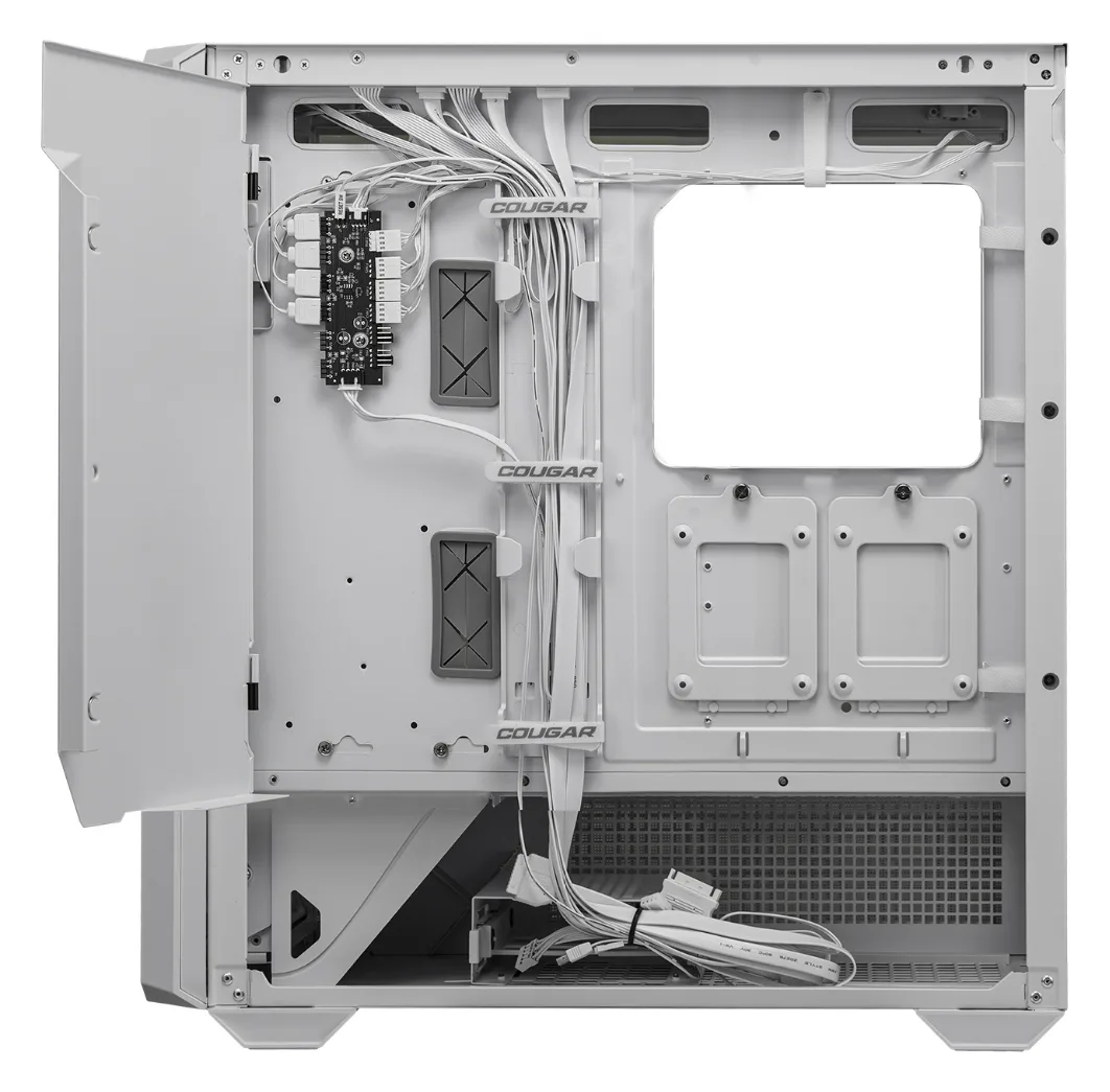 Cougar Gehäuse Full-Tower MX600 ARGB Weiß - Tower - ATX, Ansicht 4