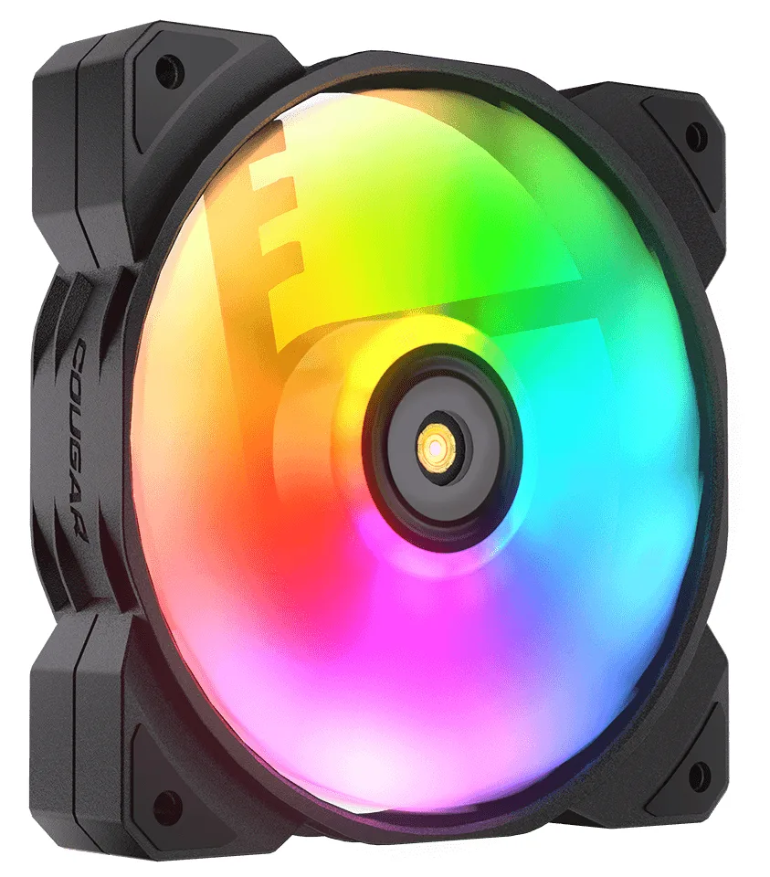 Cougar Gehäuse Lüfter MHP 120 ARGB Schwarz - Gehäuse-Lüfter - 2.000 rpm, Ansicht 2