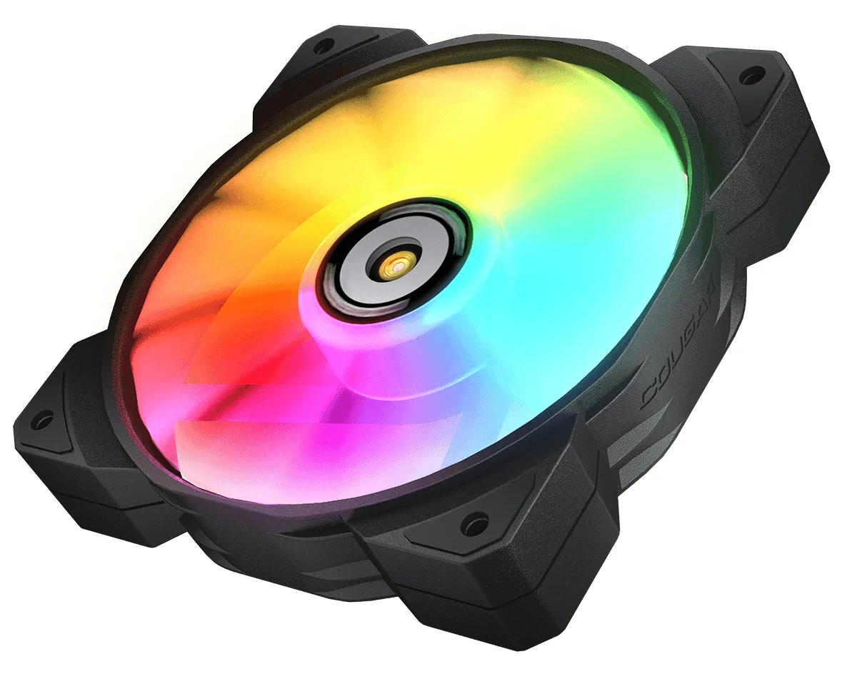 Cougar Gehäuse Lüfter MHP 120 ARGB Schwarz - Gehäuse-Lüfter - 2.000 rpm, Ansicht 3