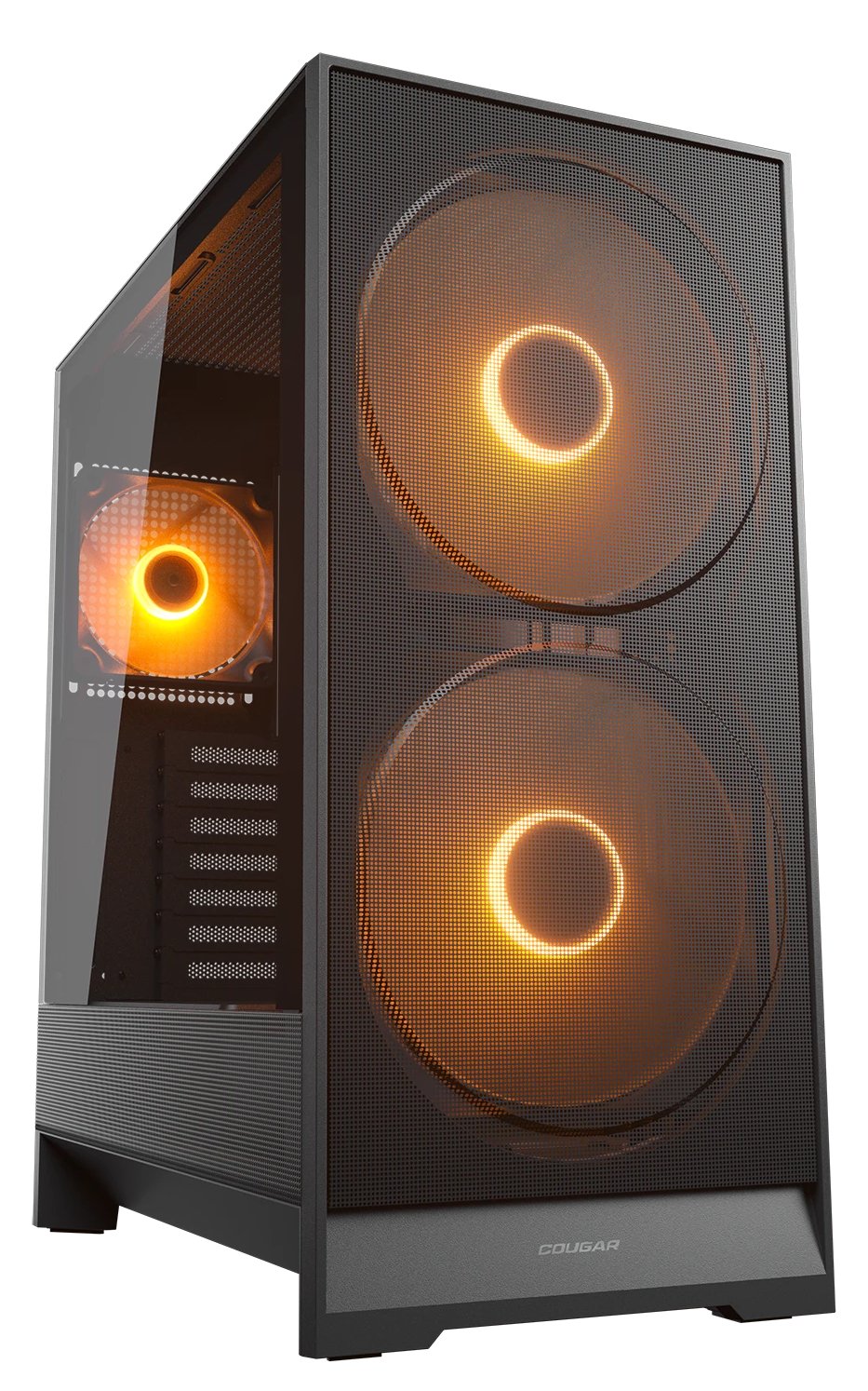 Cougar Gehäuse Midi-Tower Airface 180 ARGB Schwarz von LumaTech