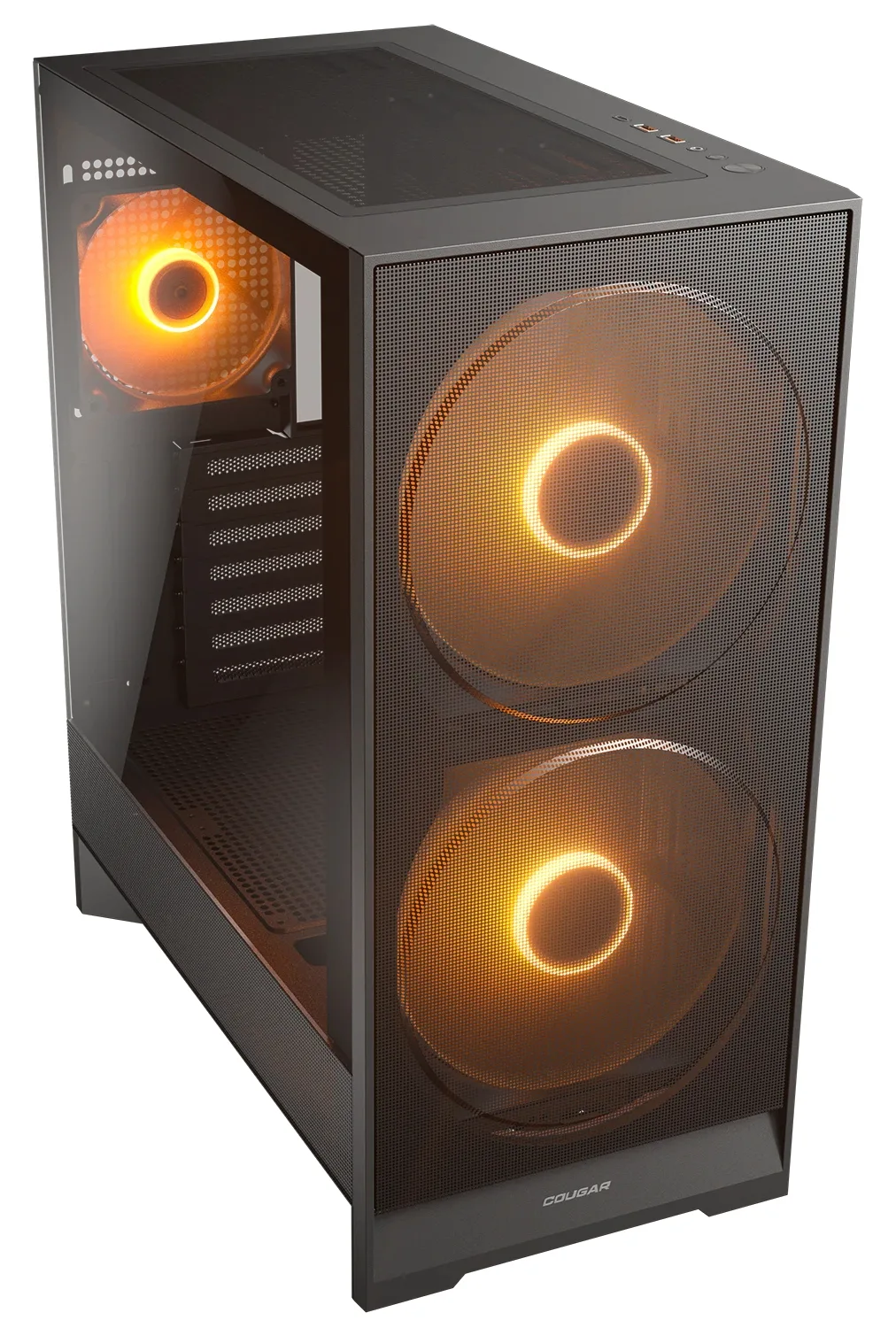 Cougar Gehäuse Midi-Tower Airface 180 ARGB Schwarz, Ansicht 3