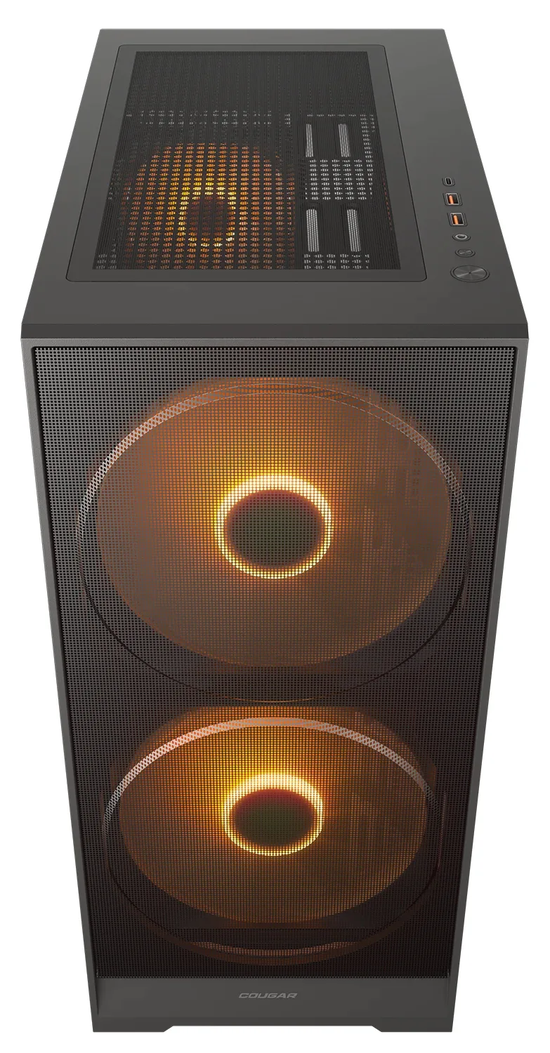 Cougar Gehäuse Midi-Tower Airface 180 ARGB Schwarz, Ansicht 4