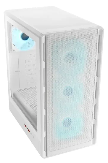 Cougar Gehäuse Midi-Tower Airface Pure PRO ARGB Weiß - Midi/Minitower - ATX, Ansicht 3