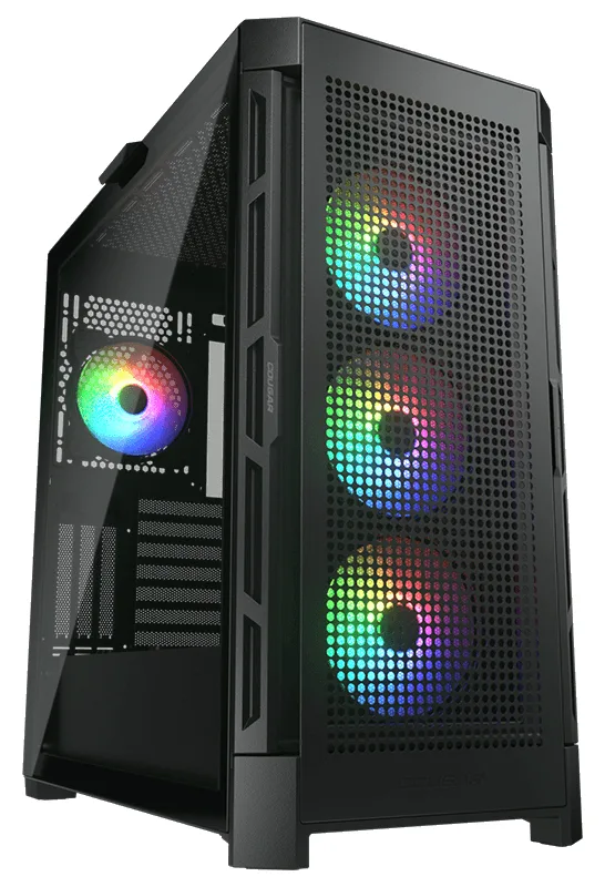 Cougar Gehäuse Midi-Tower DuoFace Pro ARGB Schwarz - Midi/Minitower - ATX, Ansicht 2