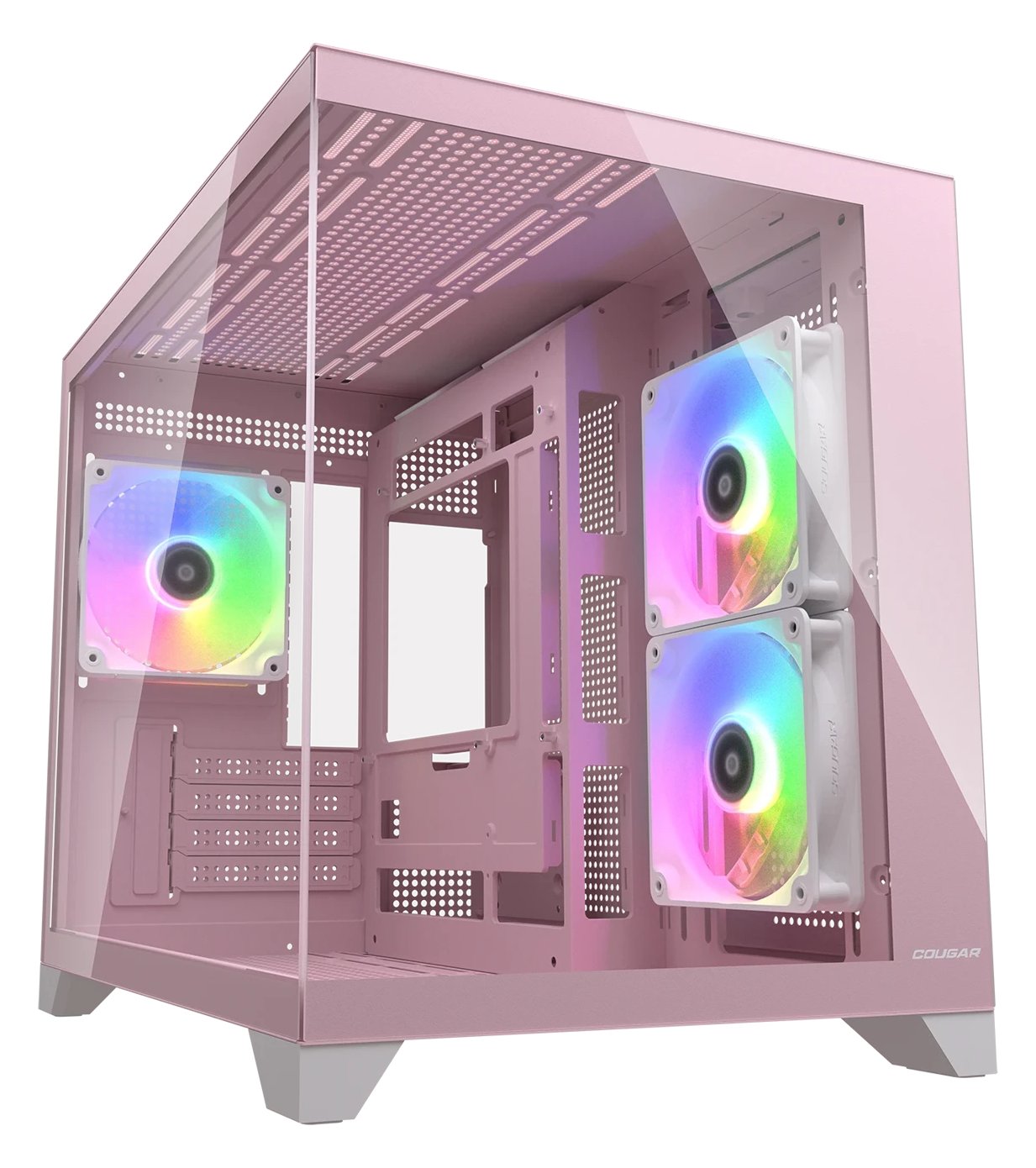 Cougar Gehäuse Mini-Tower FV150 ARGB Pink - Midi/Minitower - ATX von LumaTech