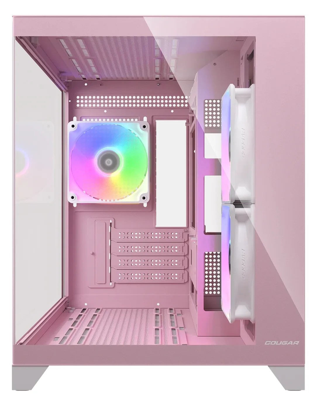 Cougar Gehäuse Mini-Tower FV150 ARGB Pink - Midi/Minitower - ATX, Ansicht 3