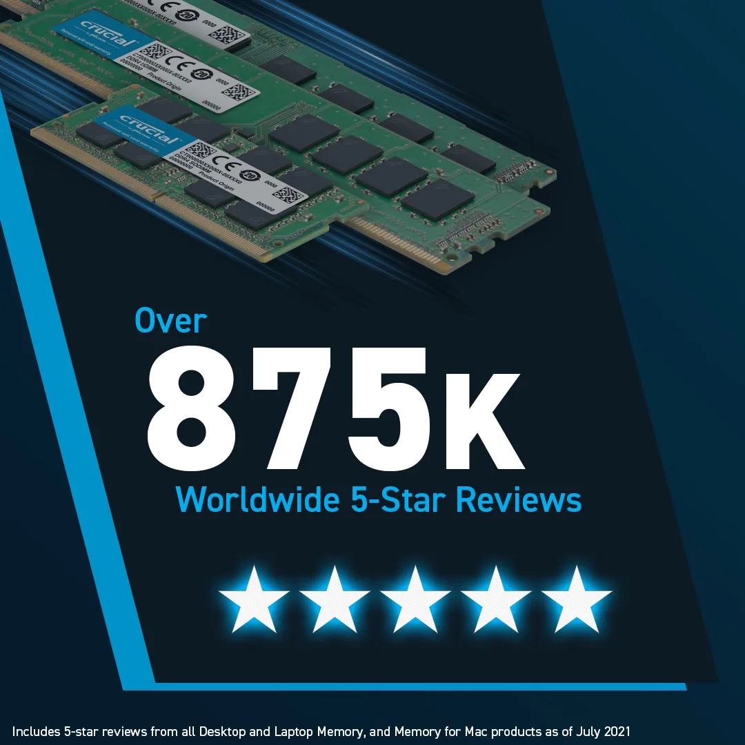 Crucial DDR5 - Modul - 16 GB - SO DIMM 262-PIN - 5600 MHz, Ansicht 3