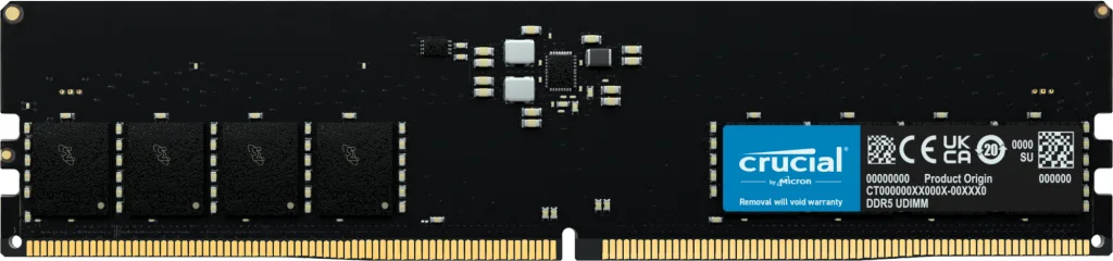 Crucial DDR5 - Modul - 32 GB - DIMM 288-PIN - 4800 MHz, Ansicht 2