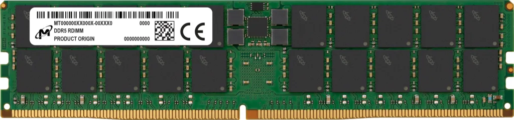 Crucial Micron - DDR5 - Modul - 64 GB - DIMM 288-PIN - 5600 MHz, Ansicht 2