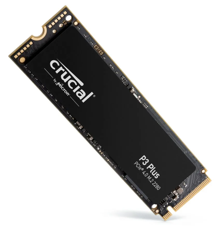 Crucial P3 Plus - SSD - 2 TB - intern - M.2 2280 - PCIe 4.0 (NVMe), Ansicht 2