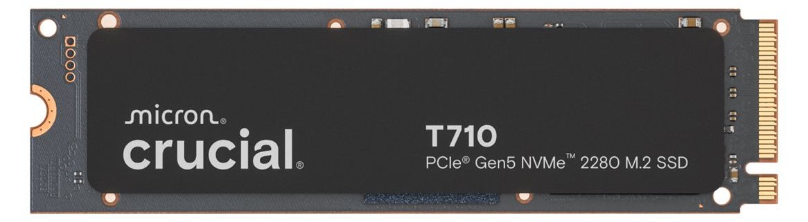 Crucial T710 - SSD - verschlüsselt - 2 TB - intern - M.2 2280 - PCI Express 5.0 (NVMe) von LumaTech