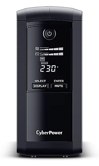 CyberPower Systems CyberPower Value Pro VP1000ELCD - USV - Wechselstrom 230 V, Ansicht 4