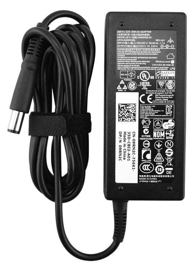 Dell AC Adapter 3.34A 4.5mmx3.0mm includes power cable