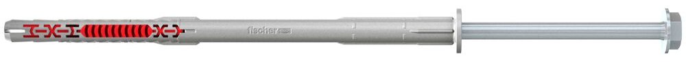 fischer 562173 - Spreizdübel - Beton - Gipsblock - Mauerwerk - Nylon - Grau - Verzinkter Stahl - Torx