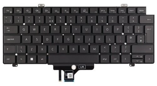 Dell Backlit Keyboard with 80 Keys - TL: UK, QWERTY