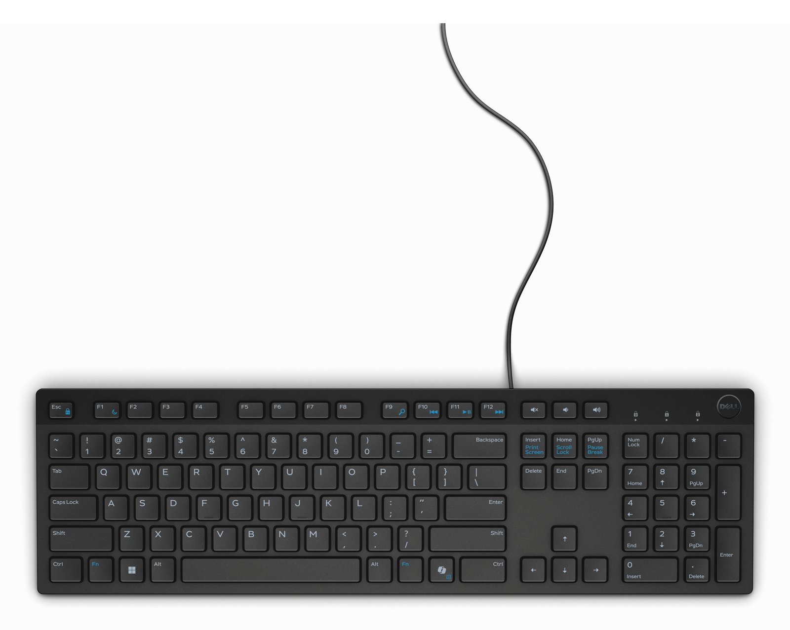 Dell KB216 - Tastatur - Schwarz - TL: Spanisch, QWERTY