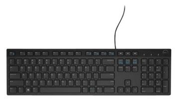 Dell KB216 - Tastatur - USB - Schwarz - retail - TL: UK, QWERTY von LumaTech
