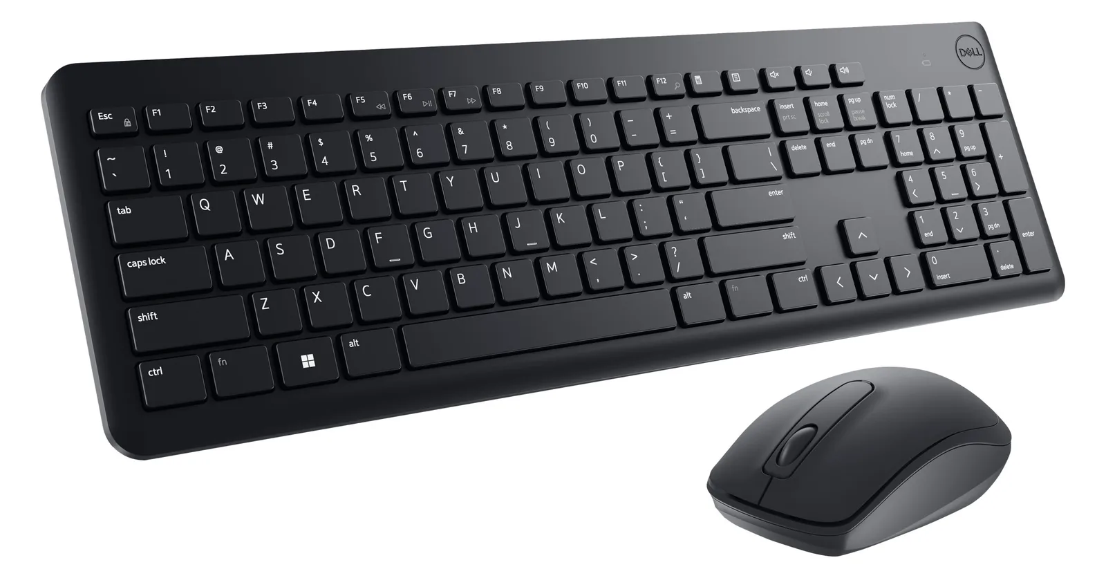 Dell Keyboard and Mouse KM3322W - Tastatur-und-Maus-Set - TL: Deutsch, QWERTZ, Ansicht 3
