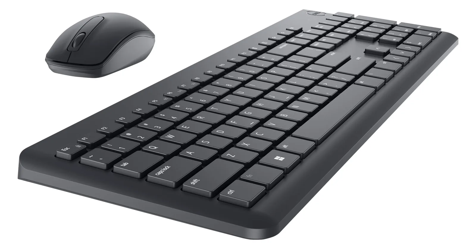 Dell Keyboard and Mouse KM3322W - Tastatur-und-Maus-Set - TL: Deutsch, QWERTZ, Ansicht 4