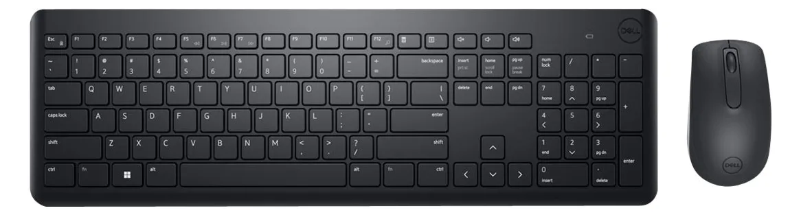 Dell Keyboard and Mouse KM3322W - Tastatur-und-Maus-Set - TL: Deutsch, QWERTZ, Ansicht 5