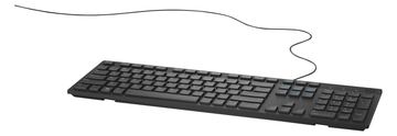 Dell keyboard USB QWERTY Standard Wired USB Black - Tastatur - TL: UK, QWERTY von LumaTech