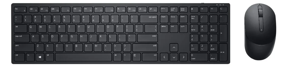 Dell Pro KM5221W - Retail Box - Tastatur-und-Maus-Set - TL: US, QWERTY, Ansicht 5