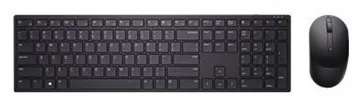 Dell Pro KM5221W - Tastatur-und-Maus-Set - kabellos - TL: Deutsch, QWERTZ - Schwarz, Ansicht 2
