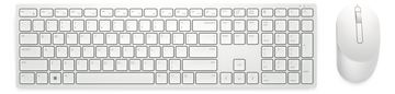 Dell Pro KM5221W - Tastatur-und-Maus-Set - kabellos - TL: US, QWERTY - Weiß von LumaTech