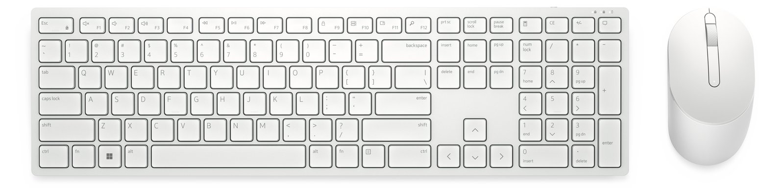 Dell Pro KM5221W - Tastatur-und-Maus-Set - kabellos - TL: US, QWERTY