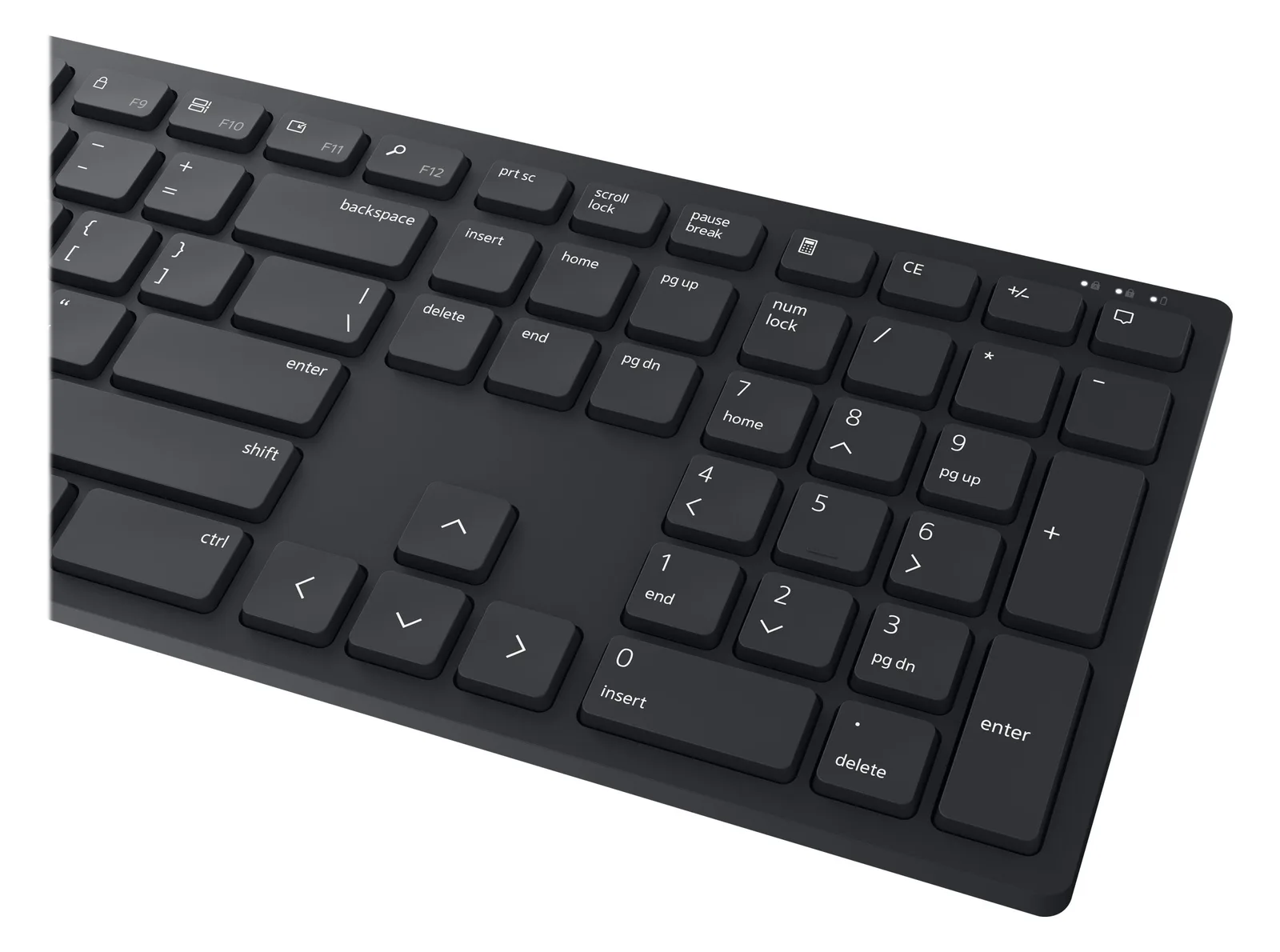 Dell Pro KM5221W - Tastatur-und-Maus-Set - kabellos - TL: US, QWERTY - Schwarz, Ansicht 4