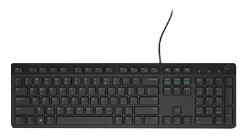 Dell Wired multimedia keyboard - Tastatur - TL: Spanisch, QWERTY, Ansicht 2