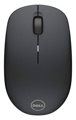 Dell WM126 - Maus - optisch - 3 Tasten - kabellos - RF - kabelloser Empfänger (USB)