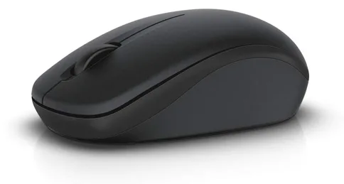 Dell WM126 - Maus - optisch - 3 Tasten - kabellos - RF - kabelloser Empfänger (USB), Ansicht 2